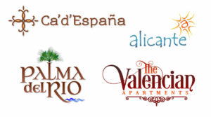 The Valencian name and logo studies.